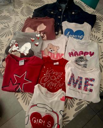 abbigliamento bambina 6 7 anni