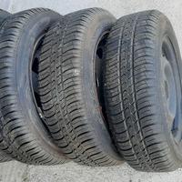 4 ruote complete Kleber per uso agricolo