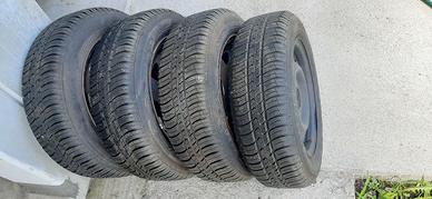 4 ruote complete Kleber per uso agricolo