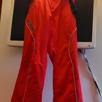 Pantaloni sci uomo/donna tg. XXL ROSSI