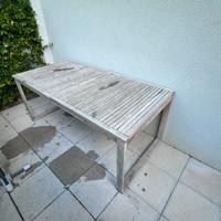 Tavolo in legno da giardino 8 persone