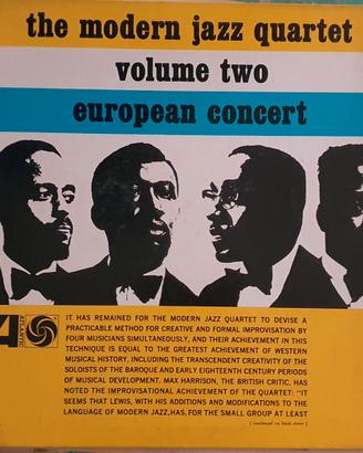 Vol Due "European Concert The Modern Jazz Quartet