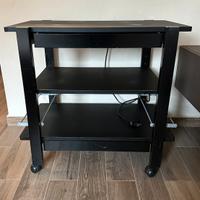 carrello nero Foppa Pedretti