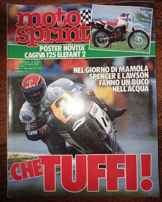 Rivista MOTOSPRINT numero 27 del 1985