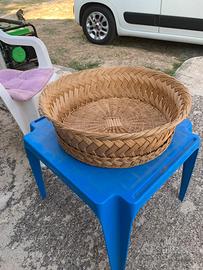 Cesto in vimini artigianato abruzzese