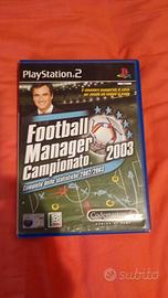 Football manager 2003 per ps2