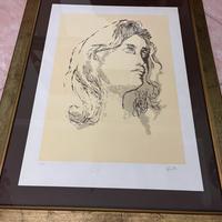 Renato guttuso quadro litografia