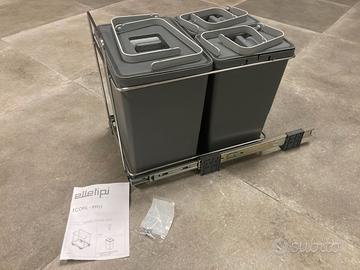 Pattumiera per differenziata a Incasso, Estraibile