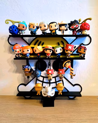 espositore one piece per funko pop mini