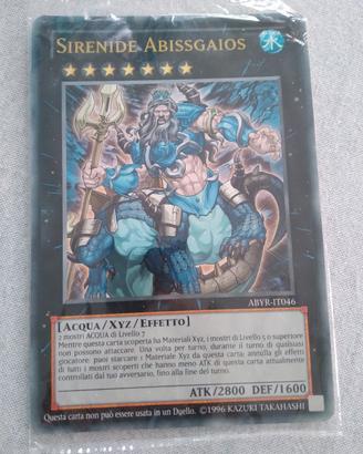 Sirenide Abyssgaios Oversize yu-gi-oh 