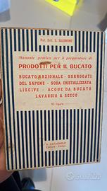 Libro Vintage Prodotti per il Bucato Lavagnolo 50’
