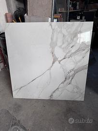 4Piastrelle  Calacatta 120X120 Gres Lappato Marmo