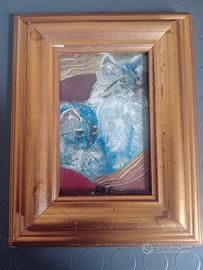 quadretto gatto