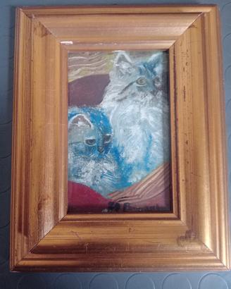 quadretto gatto