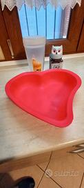 pentola torta cuore + timer cucina