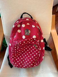 Zaino Invicta rosa e pois