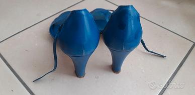 Sandali blu elettrico