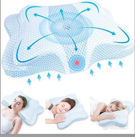 cuscino cervicale in memory foam 