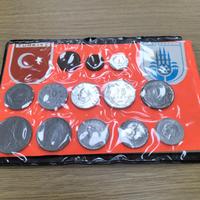 Monete Turche autentiche n*13 Monete (Lira Turca)