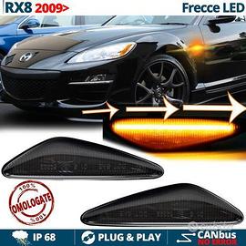 Frecce LED Dinamiche Laterali per Mazda RX-8 Nere