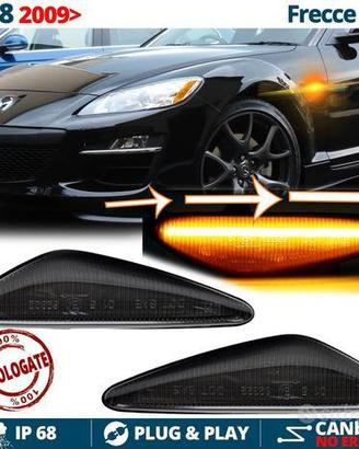 Frecce LED Dinamiche Laterali per Mazda RX-8 Nere