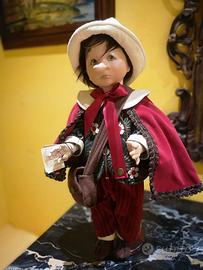 Pinocchio da collezione in porcellana Montedragone