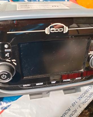 Stereo Radio Fiat Abarth 500
