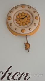 thun orologio da parete sole e luna pendolo 