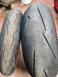 gomme Pirelli V2 120/70/17 180/60/17
