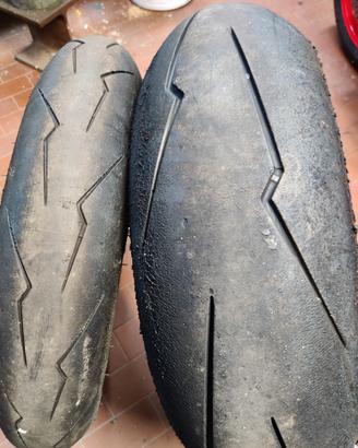 gomme Pirelli V2 120/70/17 180/60/17