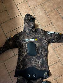 Muta pesca apnea mares camo brown