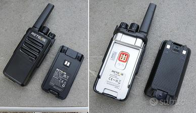 Ricetrasmettitori Retevis RT668H 10pz + Dock