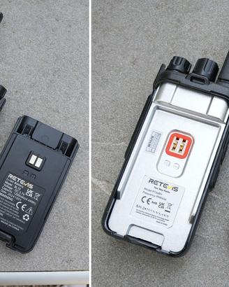 Ricetrasmettitori Retevis RT668H 10pz + Dock