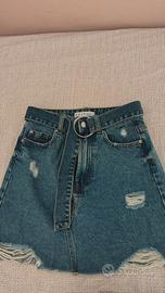 Gonna in jeans Primark