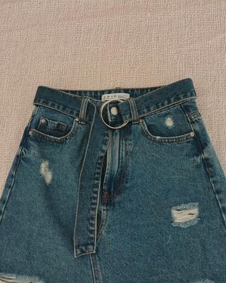 Gonna in jeans Primark