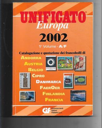 2002/2003 3 CATALOGHI FRANCOBOLLI UNIFICATO EUROPA
