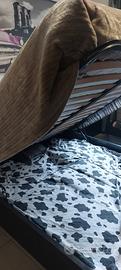 Letto matrimoniale contenitore