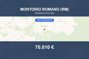 Immobile in asta di 120 m² a Montorio Romano