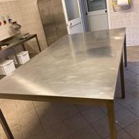 Tavolo acciaio inox