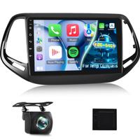 NHOPEEW Autoradio 2+64G per Jeep Compass 2017-2021