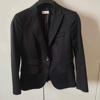Giacca blazer PINKO nero con fodera viola Tg.M