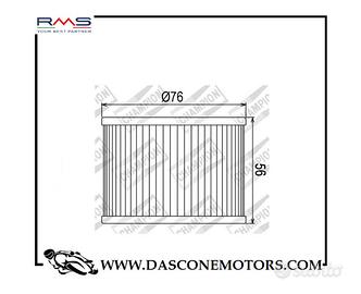Champion – Filtro Olio Champion COF301 Kawasaki 4c