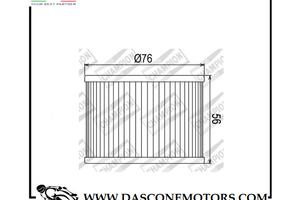 Champion – Filtro Olio Champion COF301 Kawasaki 4c