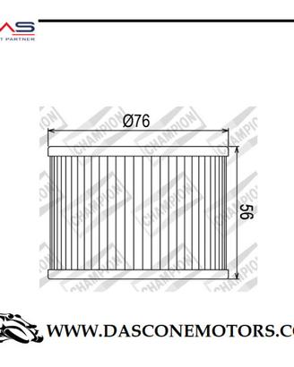 Champion – Filtro Olio Champion COF301 Kawasaki 4c