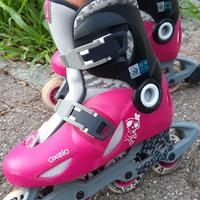 Pattini in linea  Decathlon misura 32 , 33 , 34,