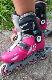 Pattini in linea  Decathlon misura 32 , 33 , 34,