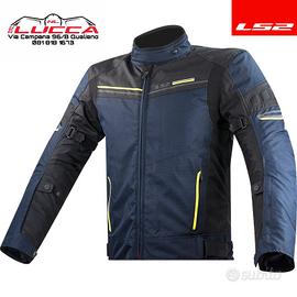 Giacca LS2 Shadow Blue Black HV Yellow