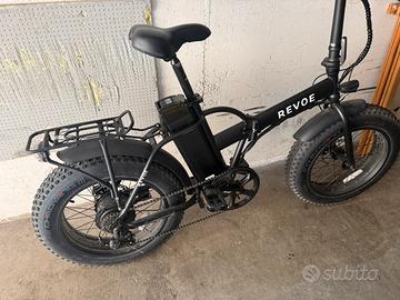 Bici elettrica fat bike pieghevole