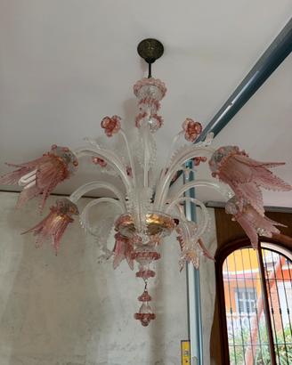 Lampadario originale Murano anni 70/80