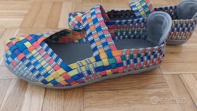 Ballerine  di tessuto